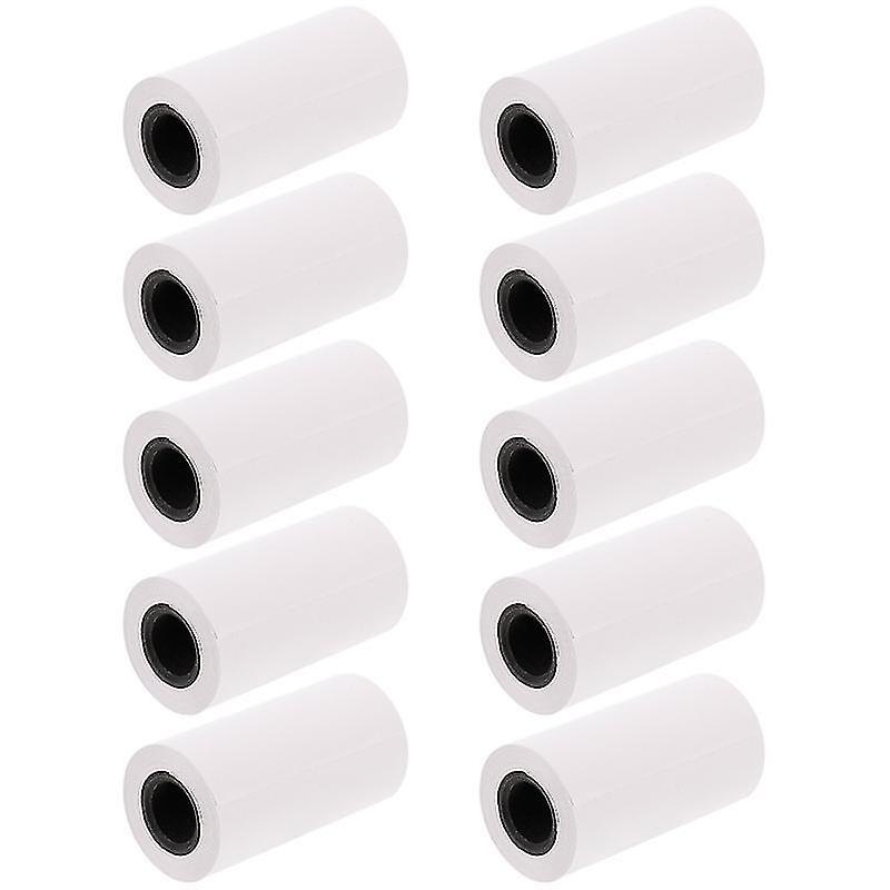 6X3.2x3.2cm White Printer & Copier Paper 10 Rolls Credit Card Machine Thermal Papers View Tester Pri