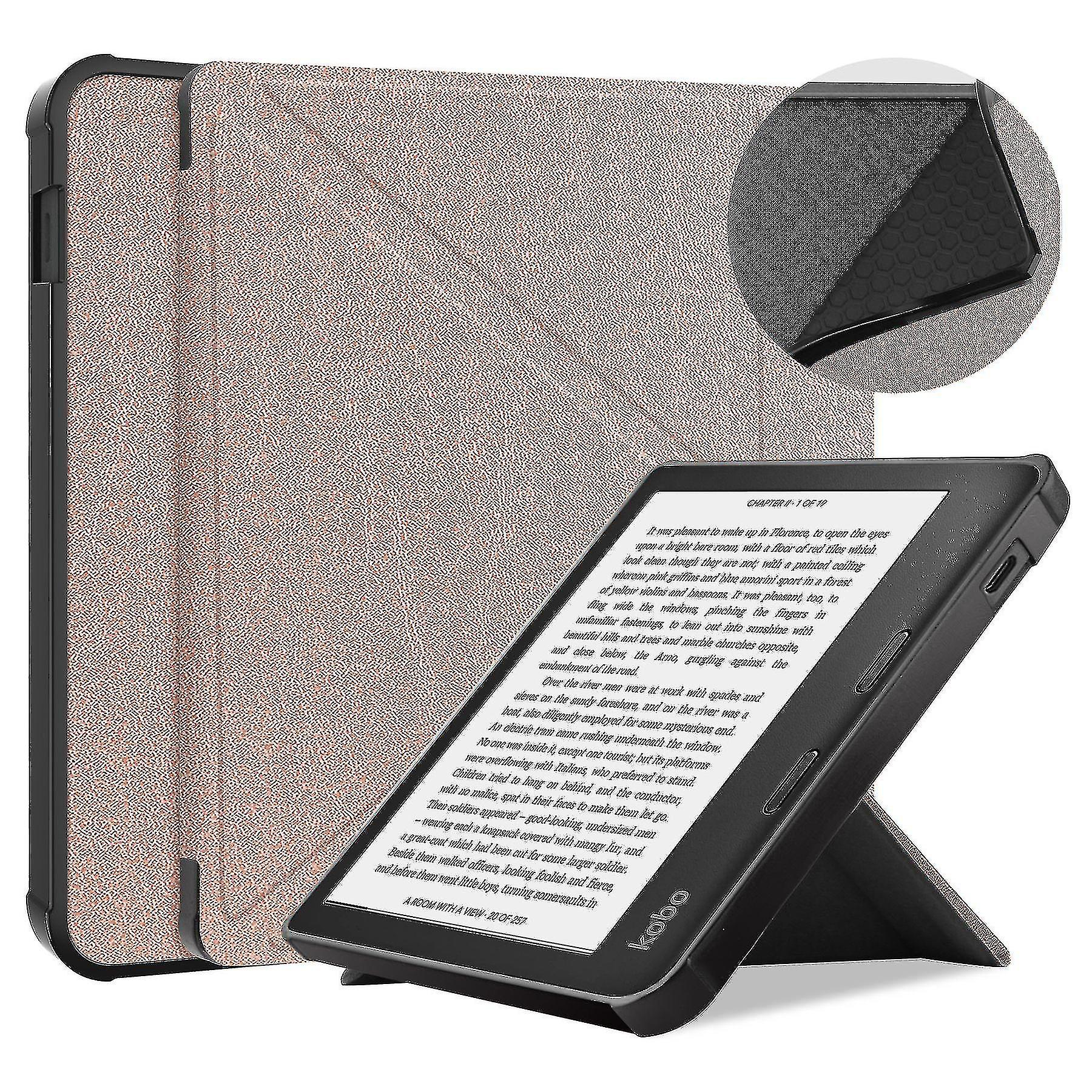 Case Compatible With Kobo Libra 2 - Book Style Pu Leather E-reader Cover Folio Case