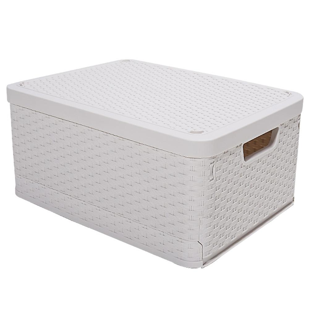 White Collapsible Storage Box Waterproof Storage Box Organizer Container