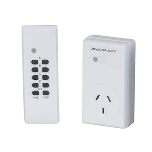 SET Remote Controlled Mains Powerboard 10A 240V On Off Functionality Reliable