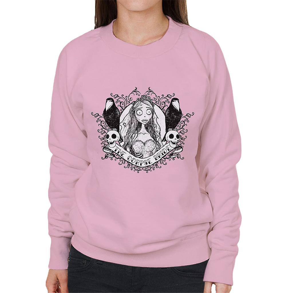 Corpse Bruid Halloween Skulls Dames Sweatshirt