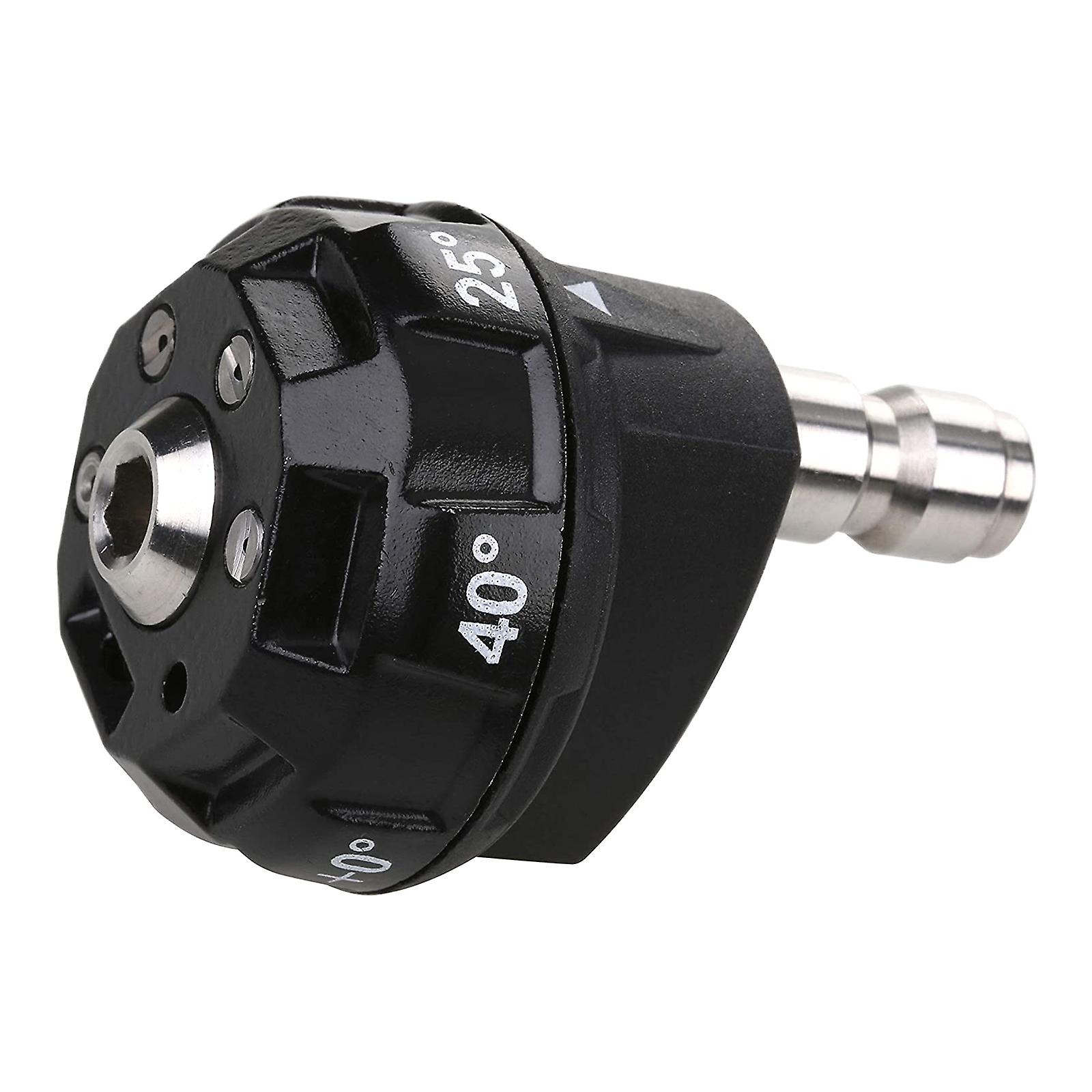 Pressure Washer Nozzle 6-in-1 with 1/4'' Plug Connect 4000PSI Quick Change Over