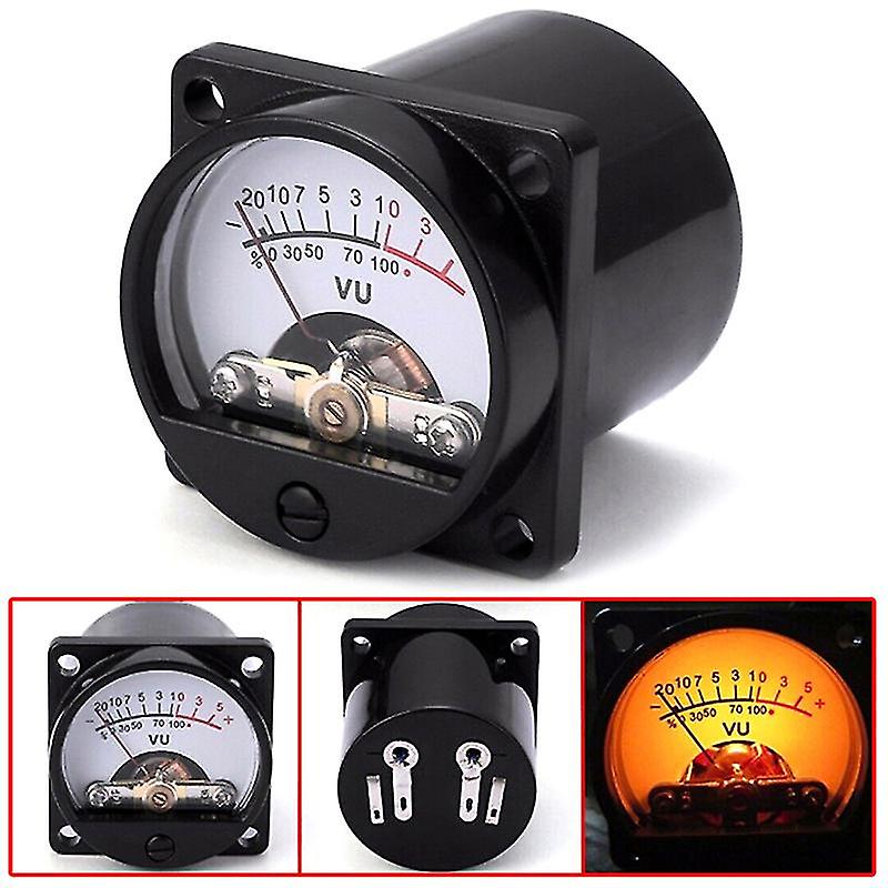 6-12v Panel Vu Meter Bulb Warm Back Light Recording Audio Level Amp Meter