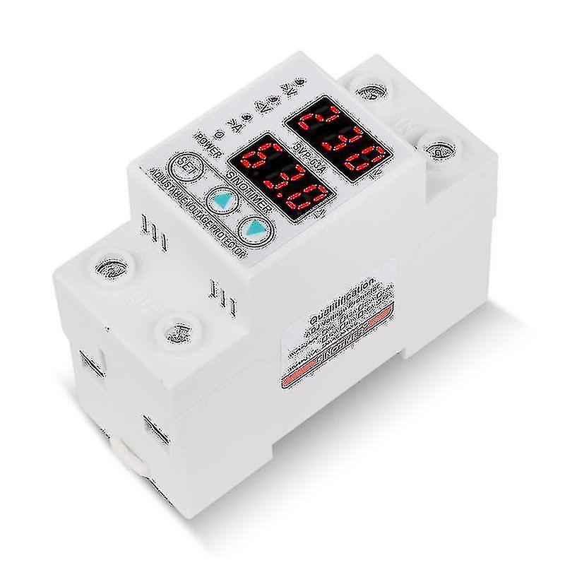 63a 230v Over Under Voltage Protective Device Protector Current Limit Voltmeter