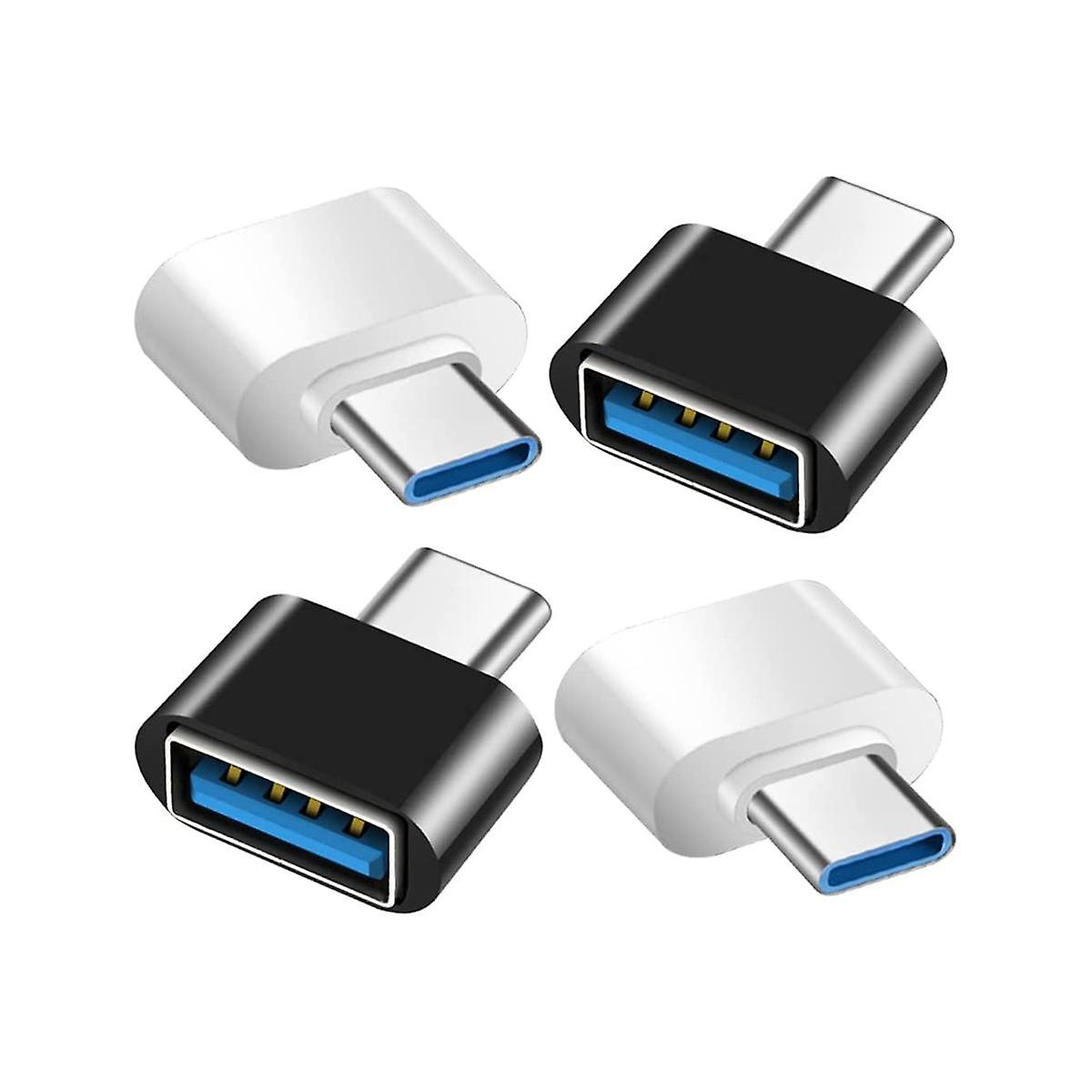 USB C to USB Adapter, USB C to USB 3.0 OTG Adapter, USB Female to USB-C Male Compatible for Pro, Ga