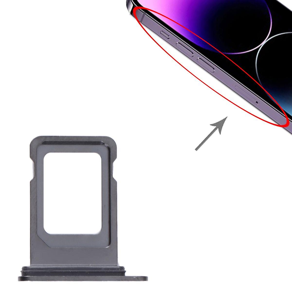 SIM Card Tray for Apple iPhone 14 Pro Spare Part Black