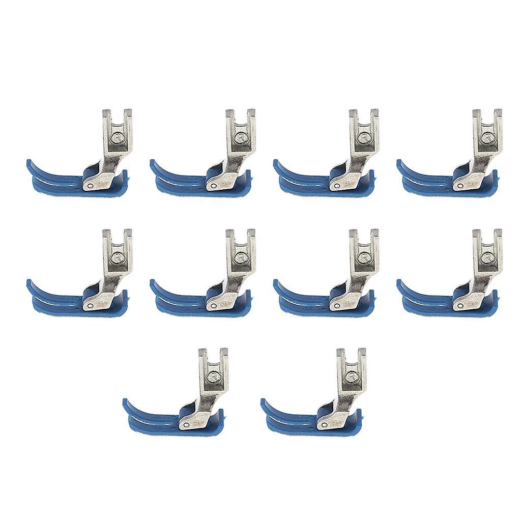 10Pcs Plastic Presser Foot for Industrail Sewing Machine Attachments Blue