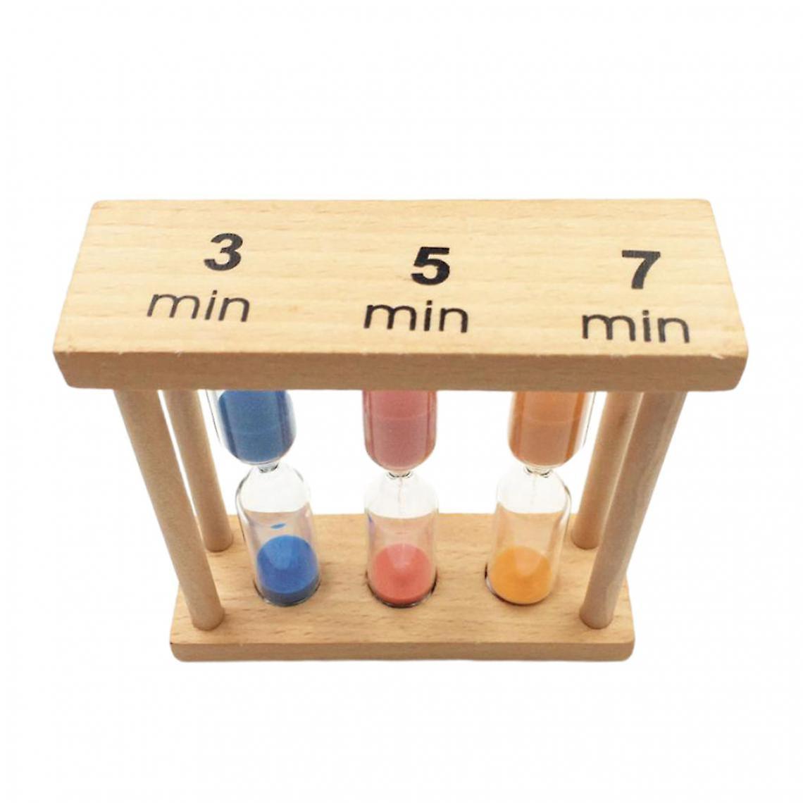 3/5/7 Minute Hourglass Sand Clock Kitchen Timer For Cooking Baking Sports