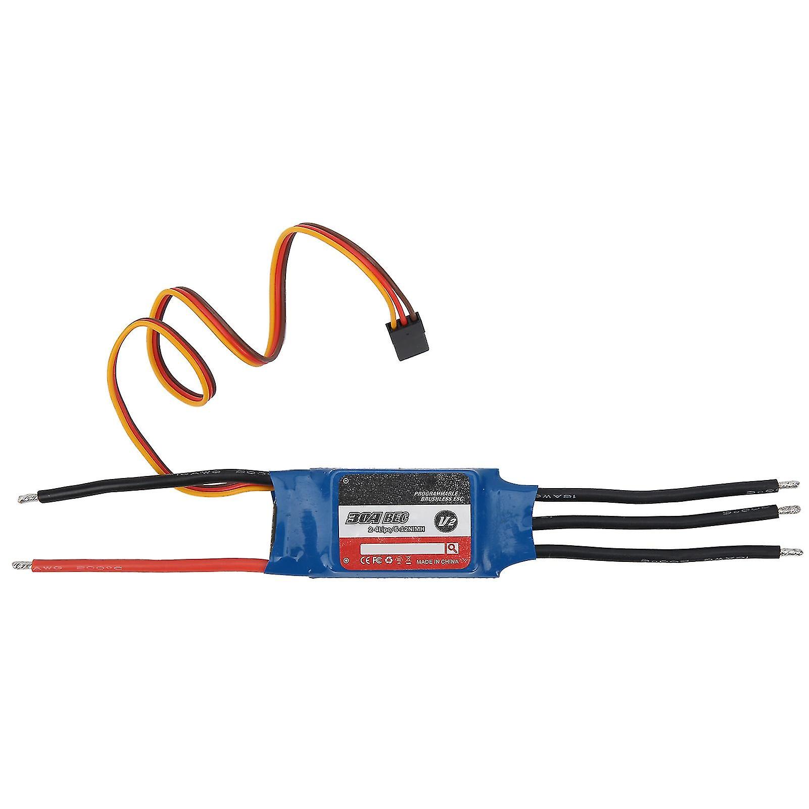 Surpasshobby 30a Brushless Esc Electronic Speed Controller 24s 512nc Bec 5v/2a
