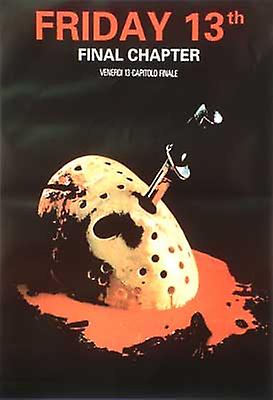 Friday 13Th - The Final Chapter (Single Sided Italian Reprint) Reprint Poster