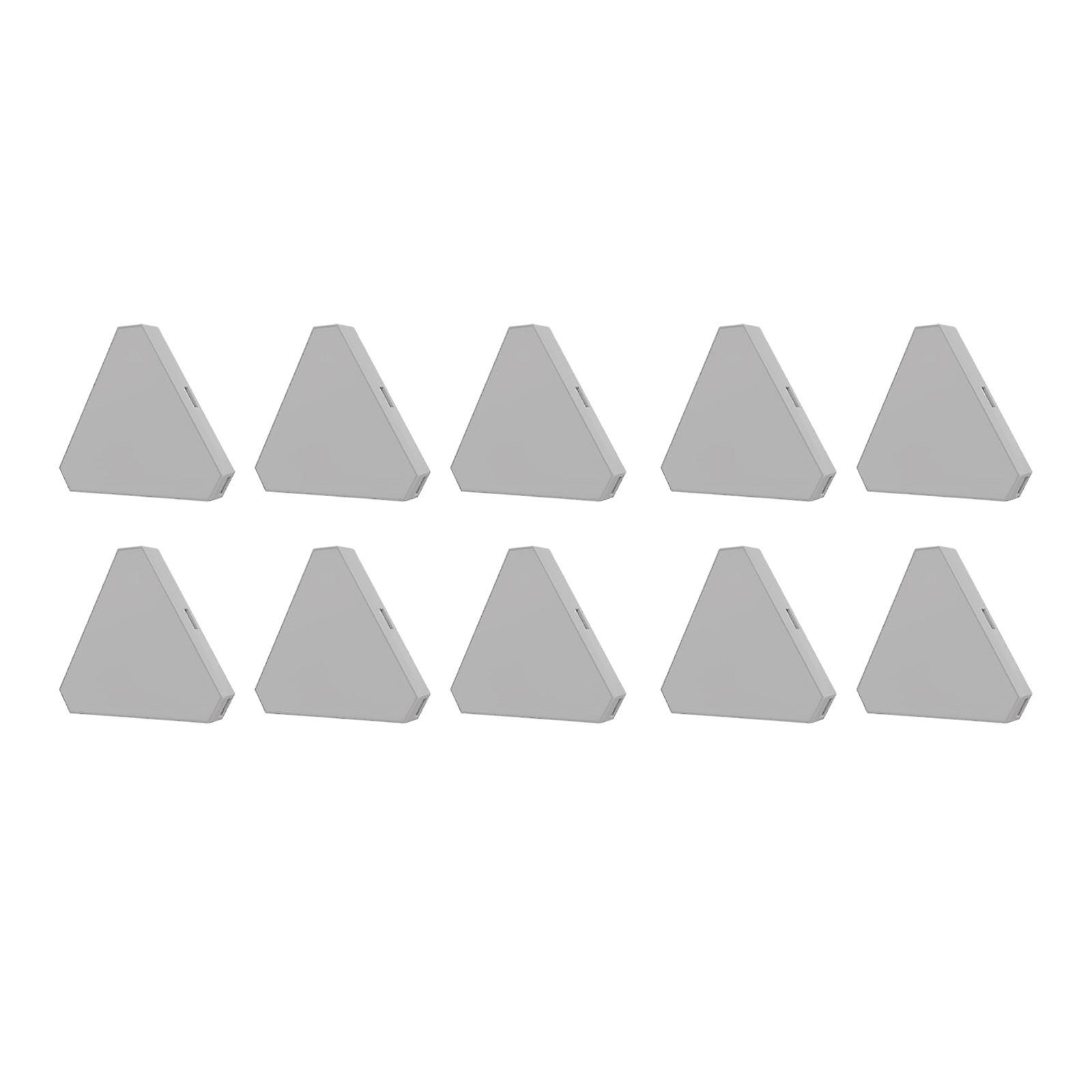 LED Light Panels Triangle Light Panels for Children Room Bedside Gaming Room Bluetooth 10pcs