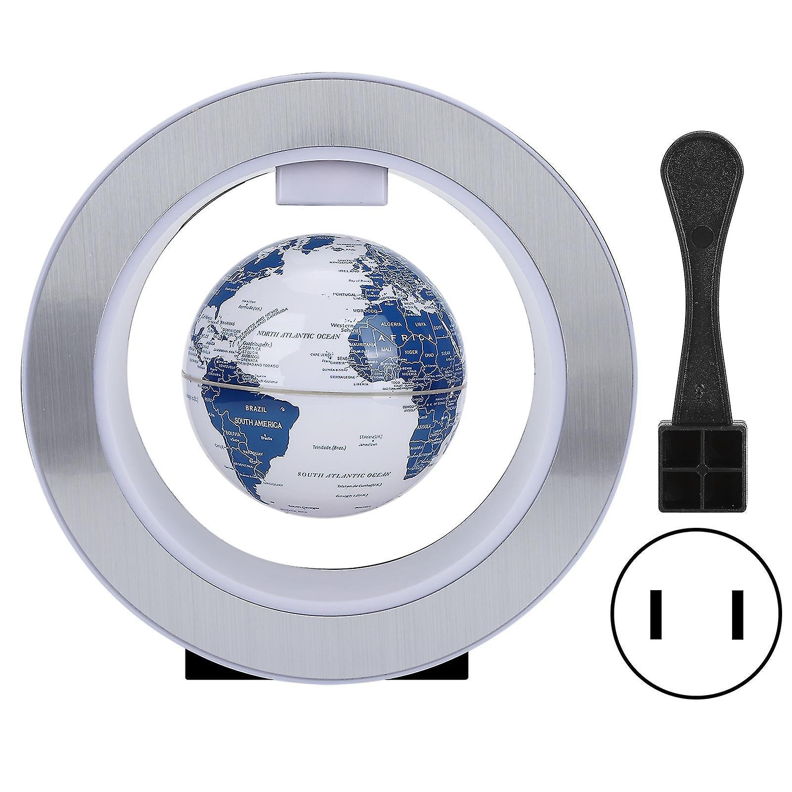 Magnetic Levitation Floating Globe With Colorful Led Light Desktop Decoration Birthday Gift 100240vus Plug