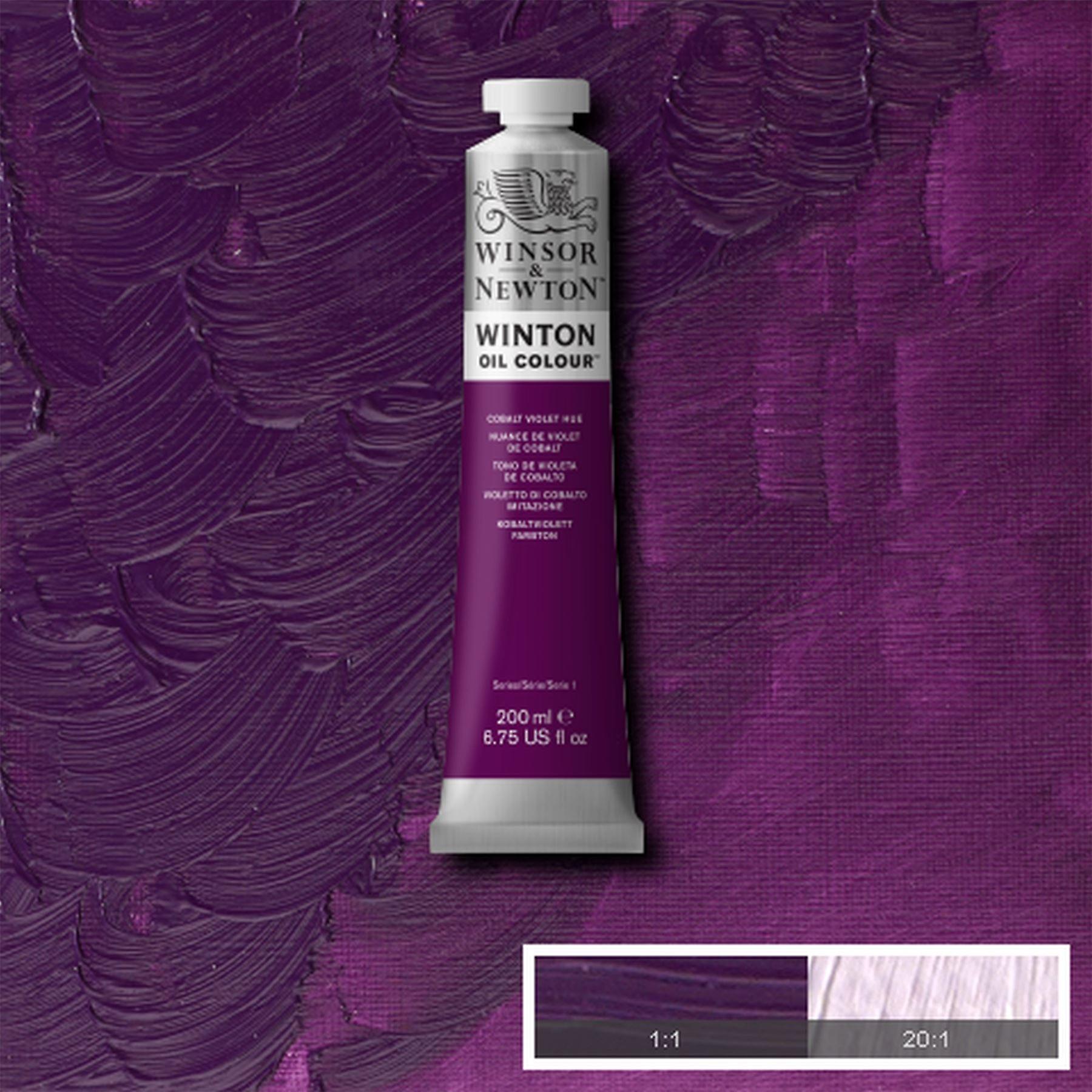 Winsor & Newton Winton Oil Colour Paint - Cobalt Violet Hue - 200ml