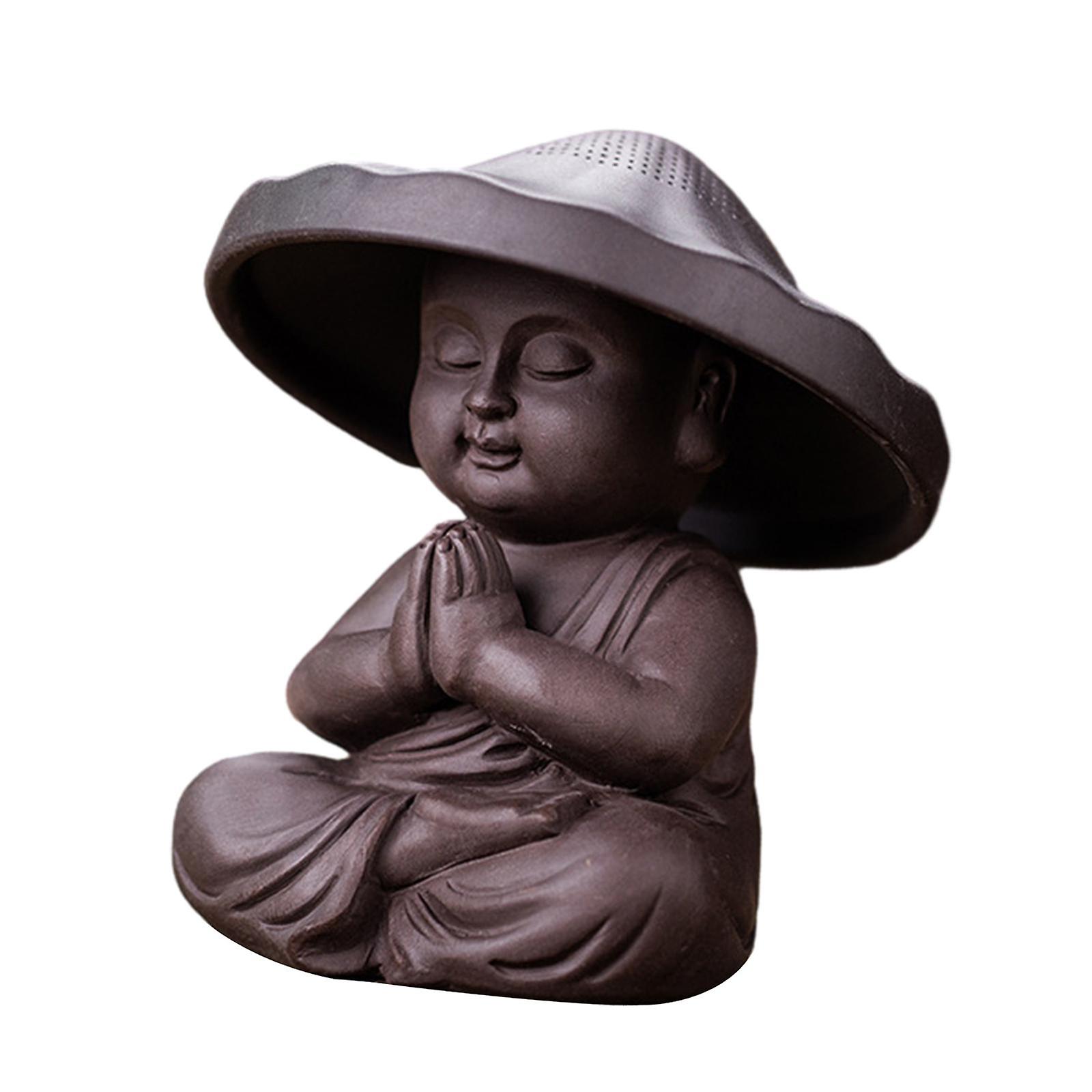 Statue de Bouddha Bouddhisme Assis Statue De Bouddha Pour Tableau De Bord De Voiture Style A