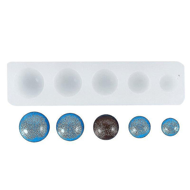 Bakeware Sets 09 Silicone Cake Model Chocolate Fudge Mold Large Small Multi Size Pearl Ball Shape Diy Baking