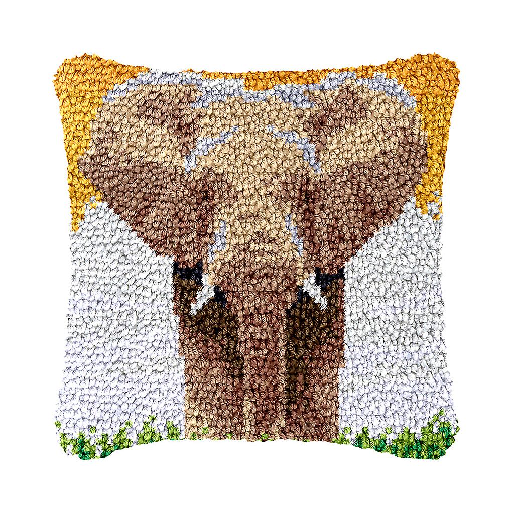 Fun DIY Gifts Unique Elephant Pattern Pillow Case Making Kit Beginners Pillow Case Making Kit