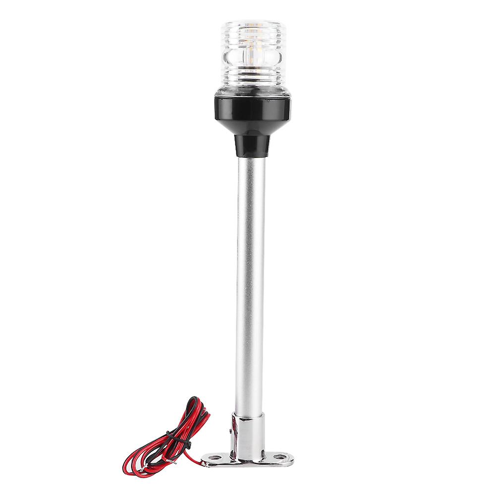 DC12V‑24V 5W Boat Sailing Signal Light 360 Degree All‑Round Anchor Stern Lamp IP66 Waterproof(12in )