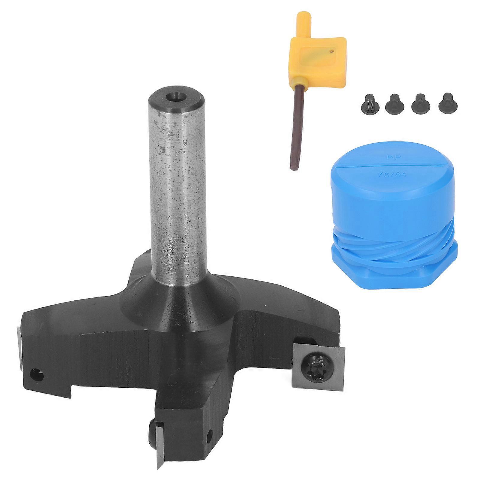 High-Precision Bottom Cleaning CNC Router Bit, Solid Carbide Blade With Heat Resistant Coating For Wood Planing And Chip Removal, Cost Effective