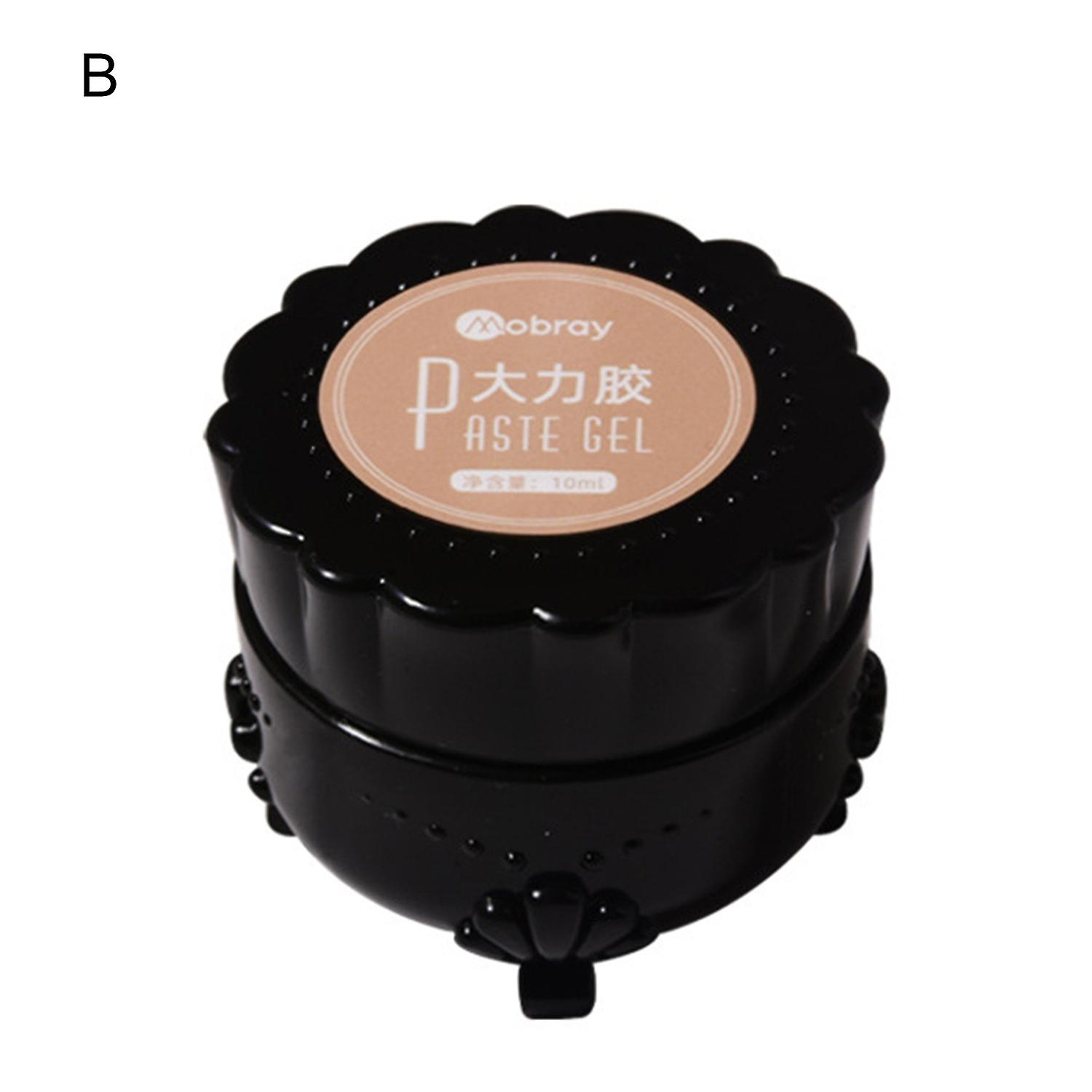 Fornnerg 10ml Nail Paste Gel Quick Drying Wash-Free Non-Irritating Sealing Layer Gel Multifunctional