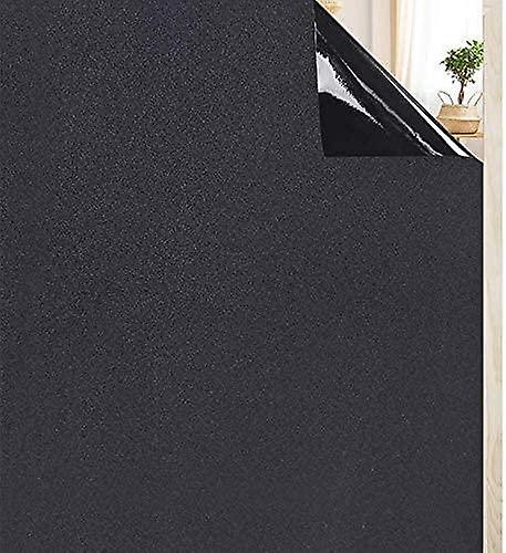 Privacy Window Film, Blackout Window Film Black 45x200cm, Electrostatic Window Film, Opaque Window F