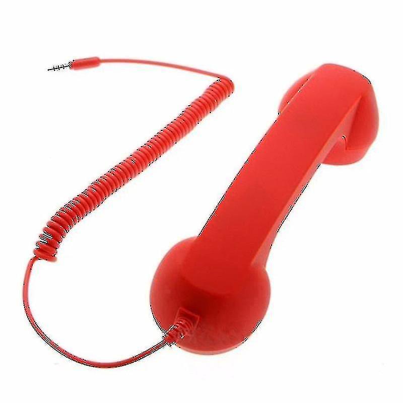3.5mm Retro Mobile Phone Cellphone Receiver Telephone Handset With Microphone
