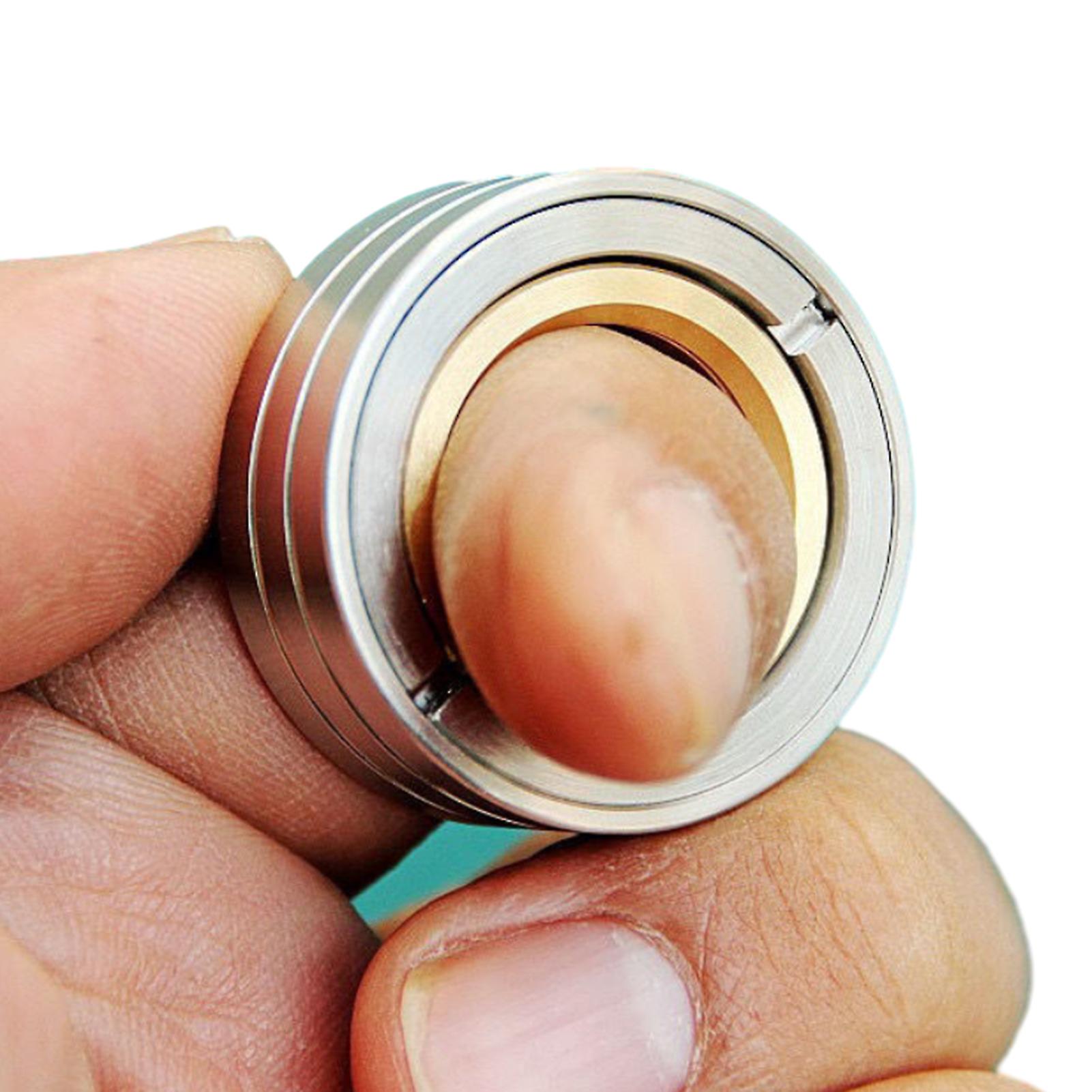 Motorkerékpár gumiabroncs Fidget gyűrű vicces stresszoldó ujjgyakorlat rozsdamentes acél fonógyűrű EDC játék gyerekek felnőtt ajándék