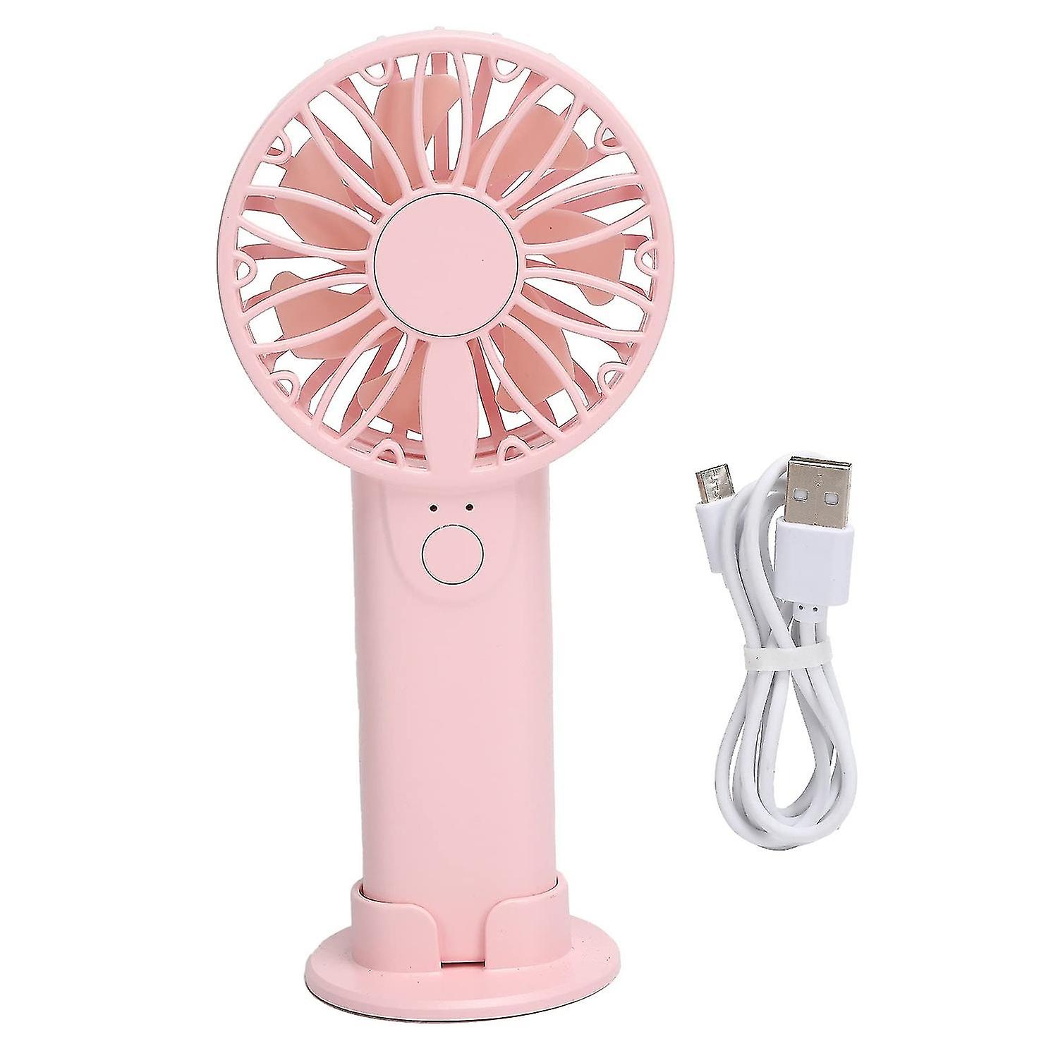 Portable Electric Handheld Fan -PINK)