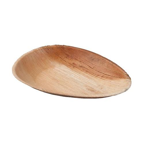 Palm Leaf Oval Tray 26 cm 25 units