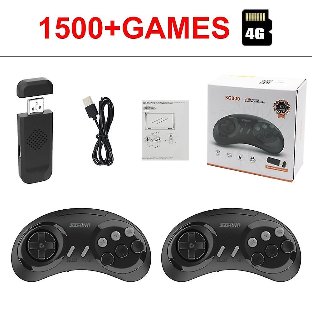 Game console 16-bit wireless console suitable for Sega Genesis game stick HDMI compatible