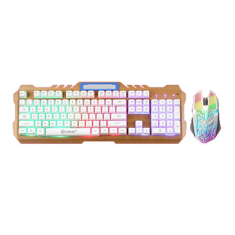 1set Wired Backlit Keyboard