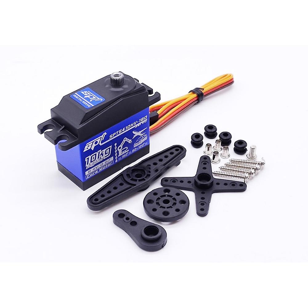 SPT SPT5410HV-180 10KG 8.4V 0.07S High Torque Metal Gear Digital Servo for RC Car Drift Airplane Fix