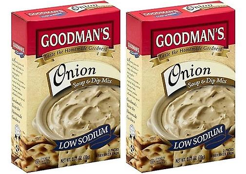 Goodman's Natriumarme Zwiebelsuppe & Dip Mix 2er Pack
