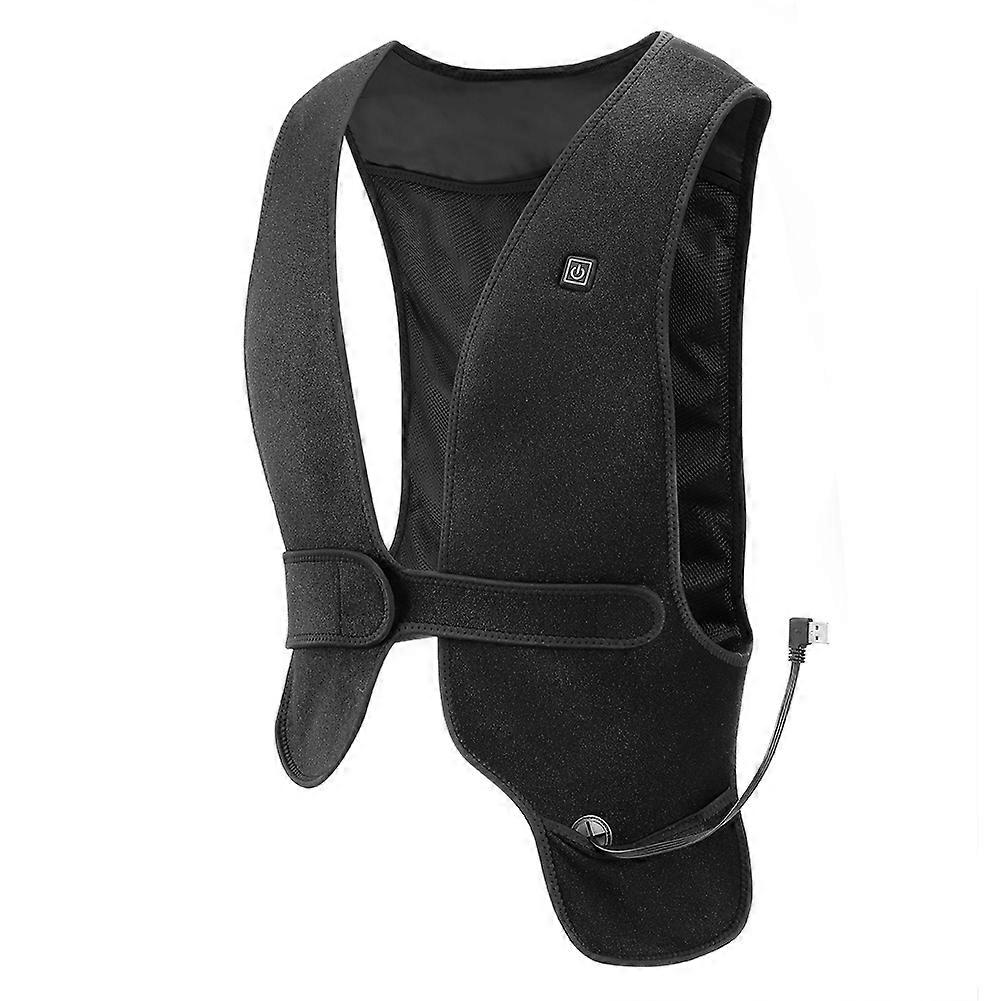 New Adjustable Inner Layer Breathable Mesh With Built-in Ice Pack Heating Vest 5v One Size