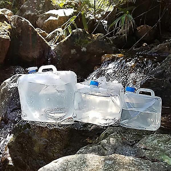 2-pack 15L Collapsible Water Can with Faucet