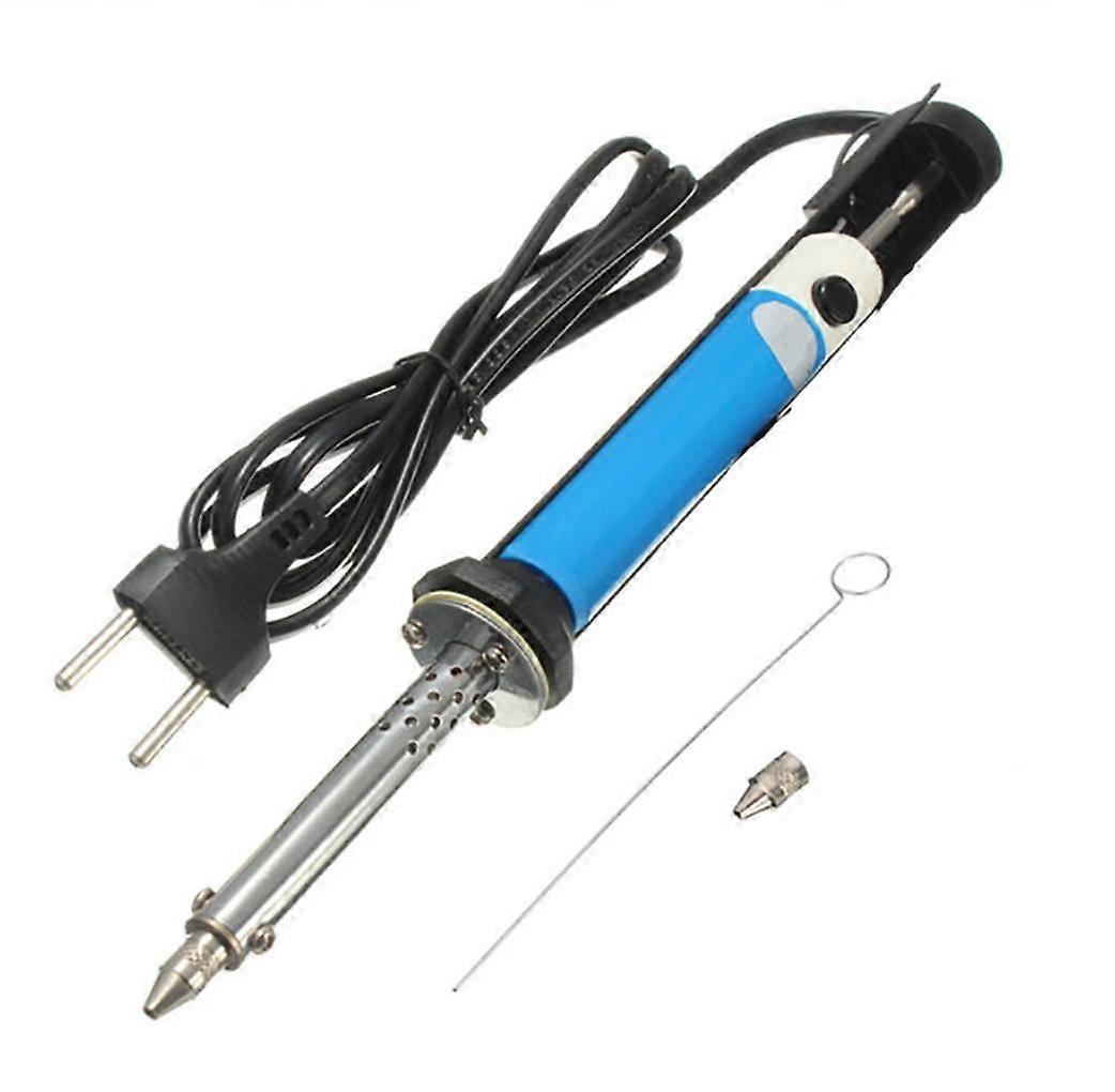 220v 30w 2 in 1 Function Electric Soldering Iron Suction Tin Desoldering Welding Tool Us Plug