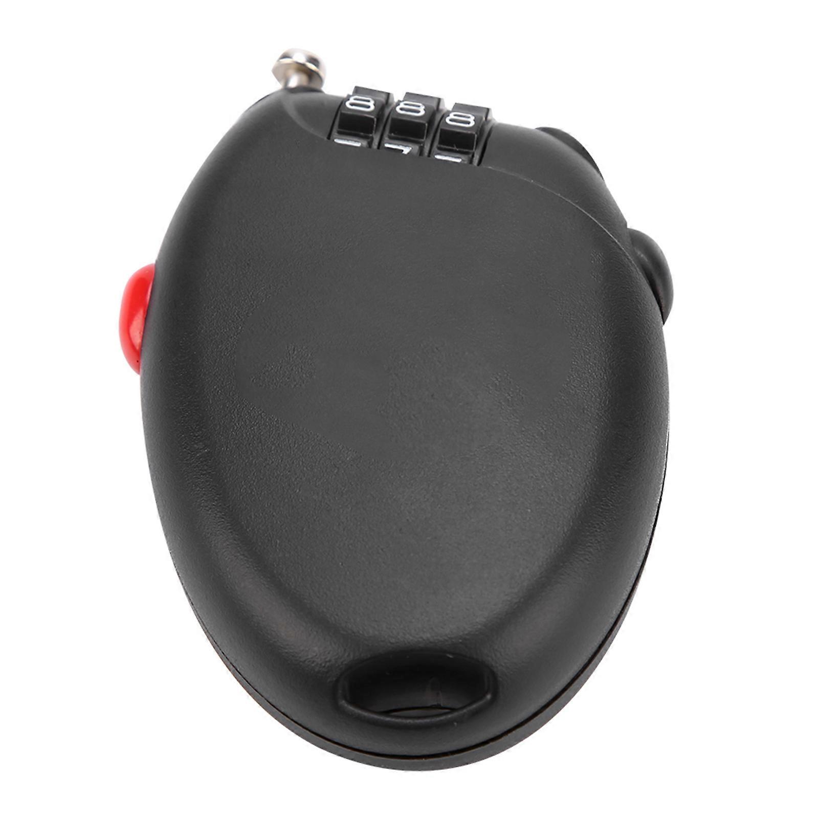 Multi Function Mini Cable Bicycle Lock Password Bike Cycling Helmet Anti Theft Code