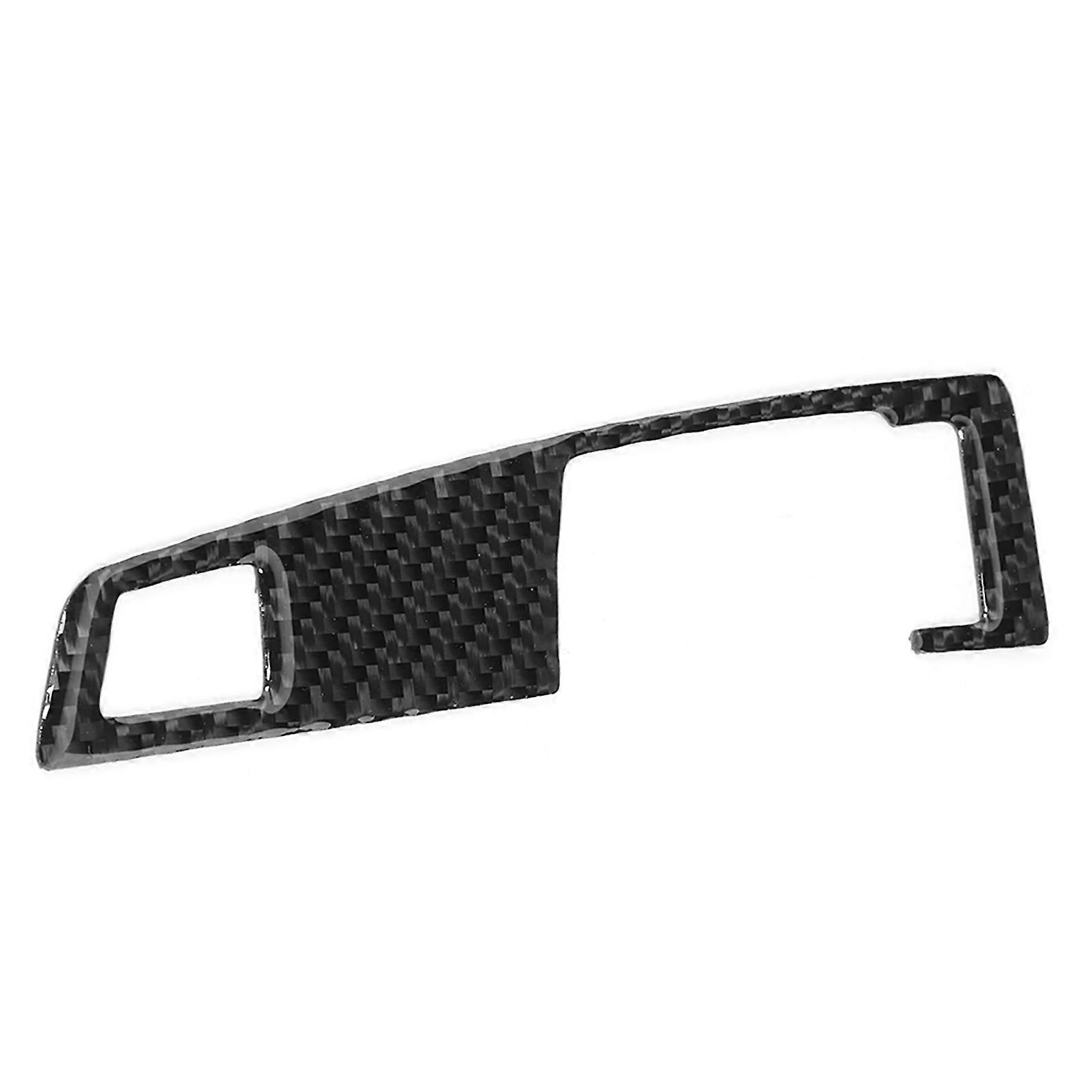 Carbon Fiber Gear Shift Button Panel Trim Cover for F07/F10/F25/F26 2009-2016 (Single Switch)