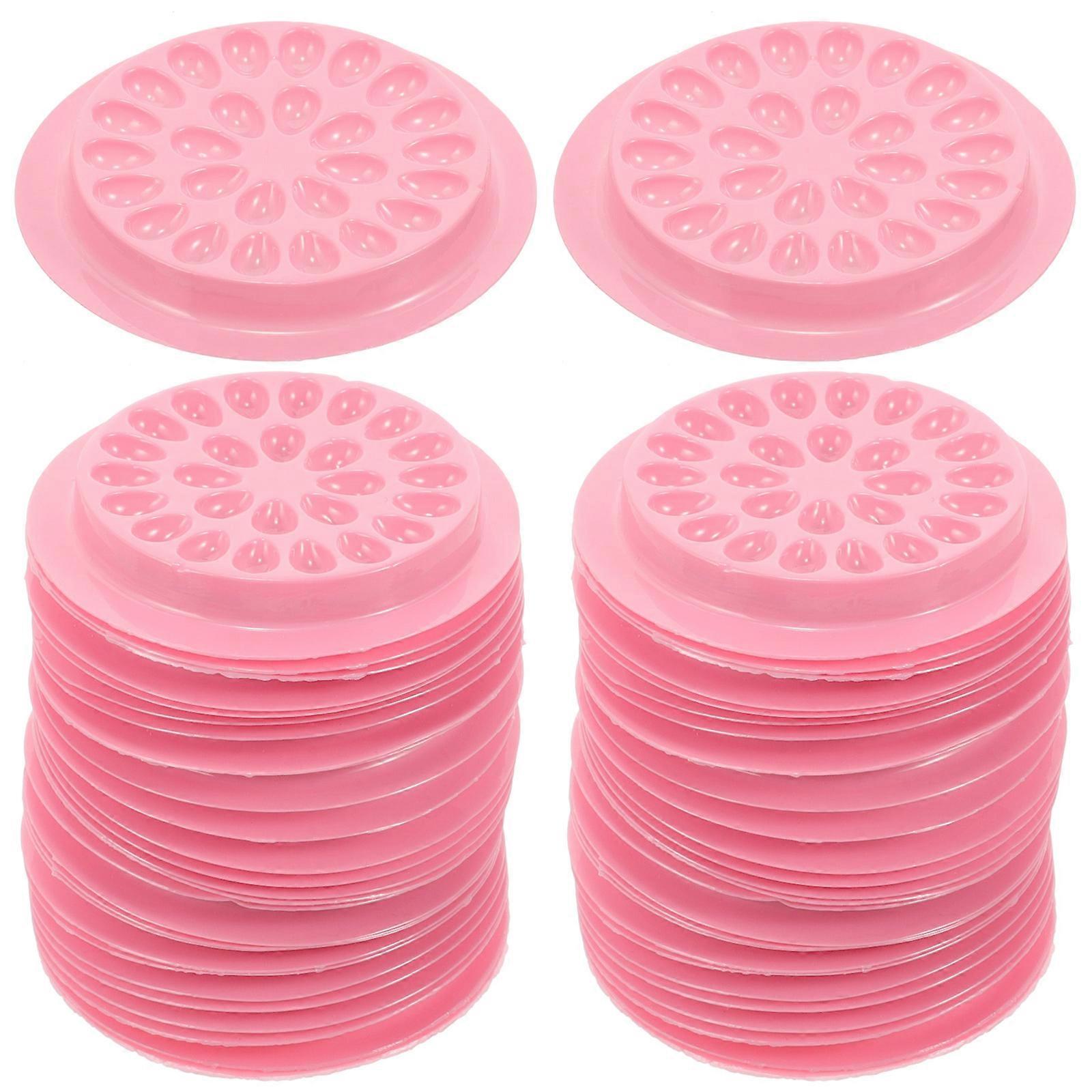 100pcs False Eyelashes Glue Holders Lash Glue Pallets Eyelash Glue Holders Eyelash Grafting Glue Holders