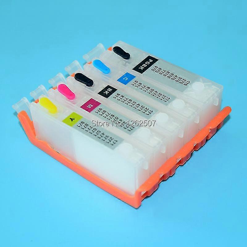 hg PGI-770 CLI-771 770 771 Refillable Ink Cartridge With Arc Chip For Canon Pixma MG5770 MG6870 MG7770 TS5070 TS6070 TS8070 Printer