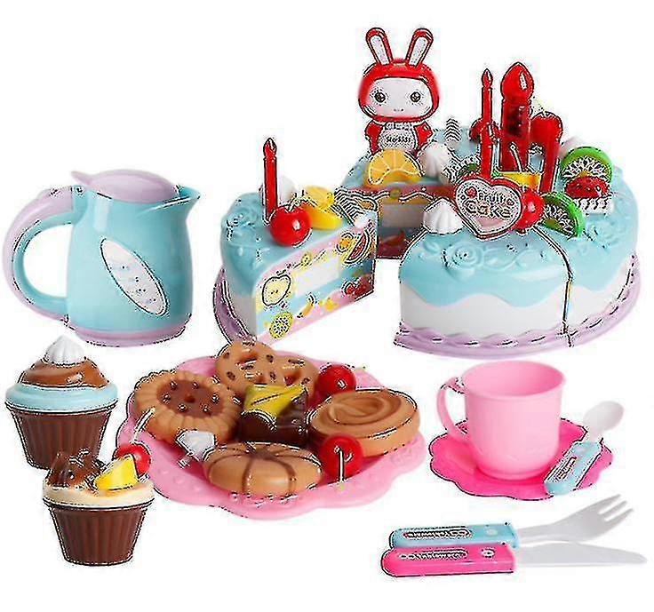 62-piece 's Toy Cake Set