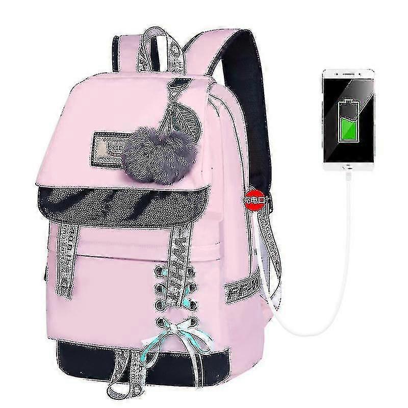 Dos pour femmes Multi Compartiment Sac à dos de voyage Sac d'ordinateur portable léger