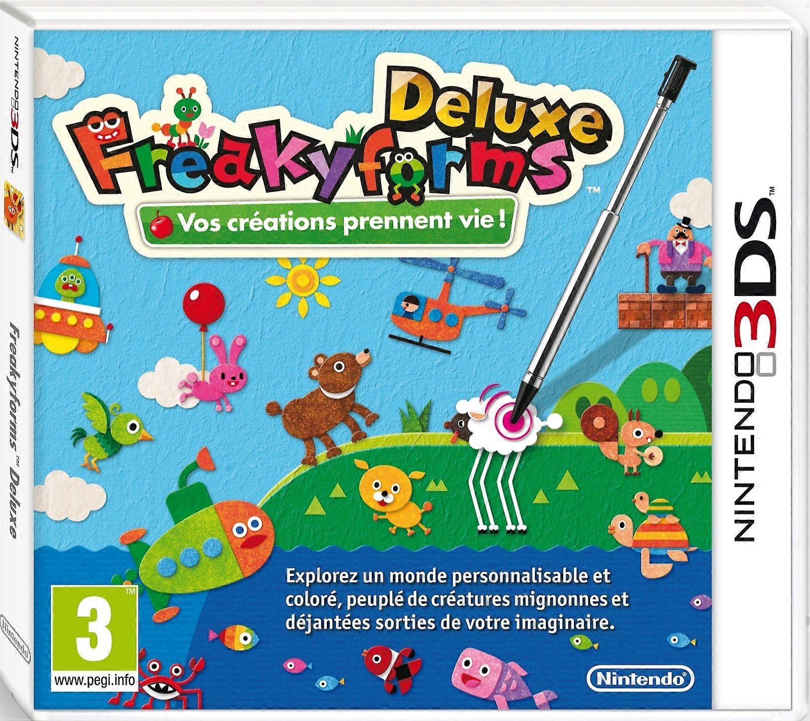 Freakyforms Deluxe 3DS - PAL - New & Sealed