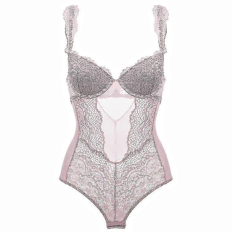 Sexy Lace Translucent Ladies Bodysuit