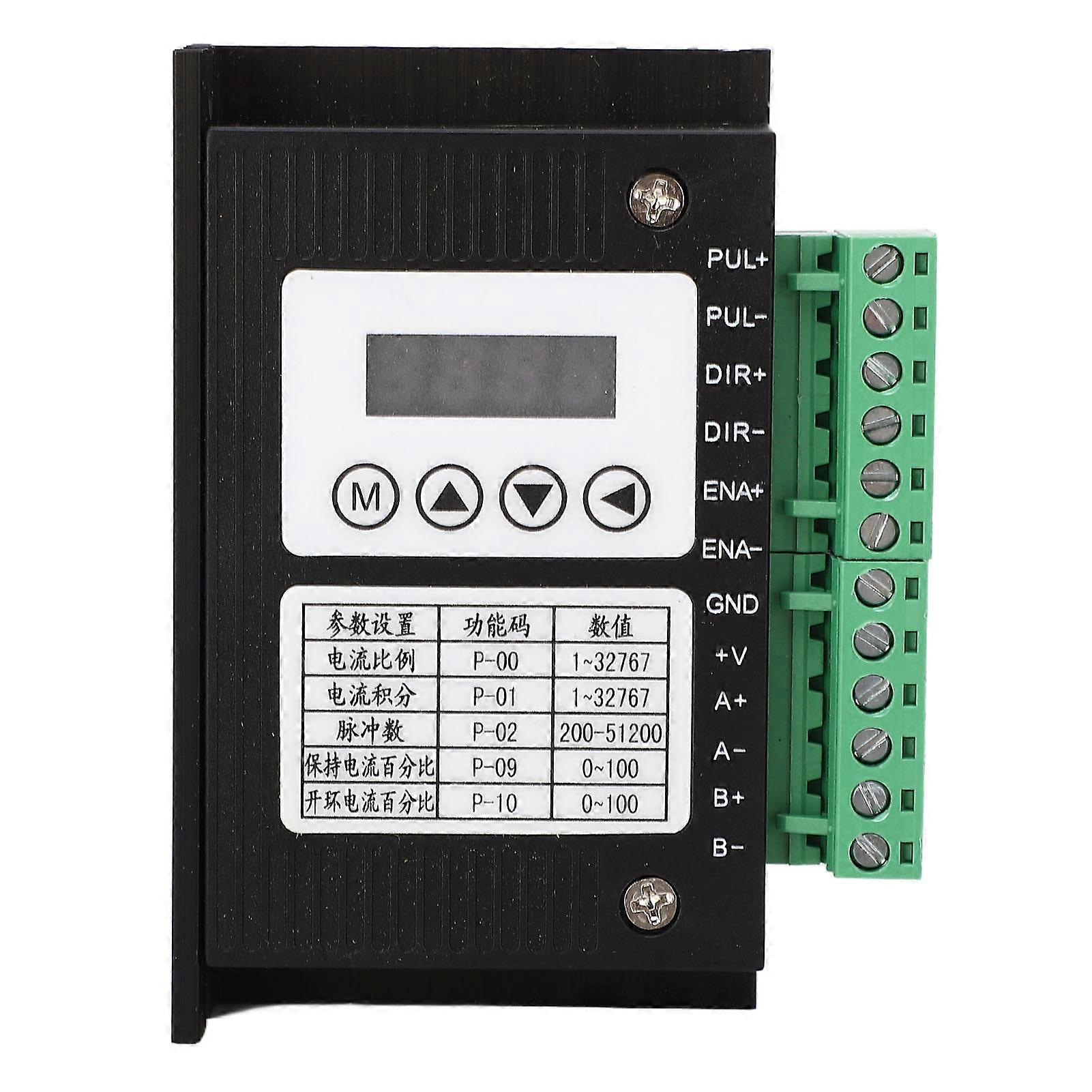 Stepper Motor Driver Digital Display 42 57 Step Motor Drive Controller 5V?24V DM542L