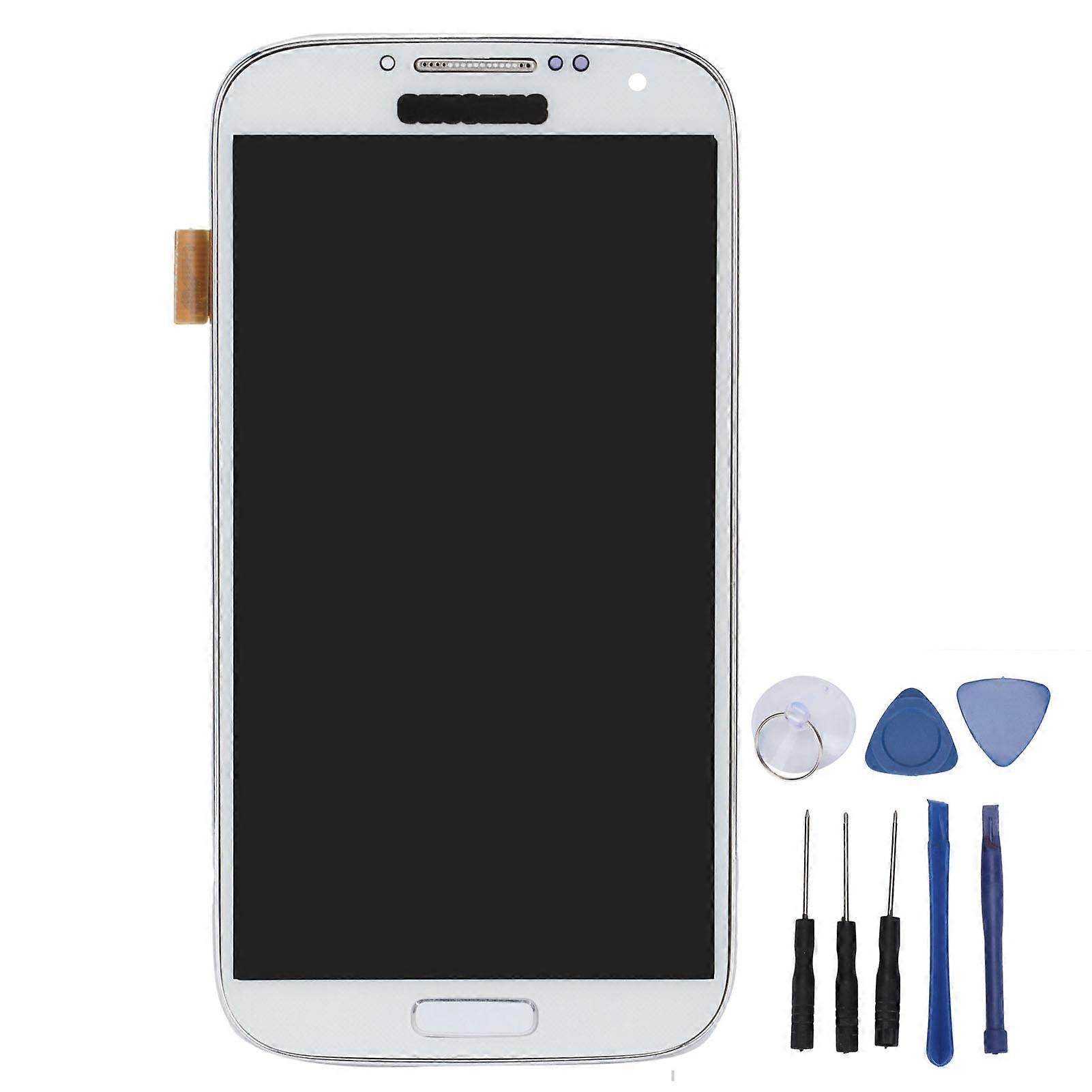 Screen Replacement LCD Display Screen Touch Digitizer Assembly for Samsung Galaxy S4White