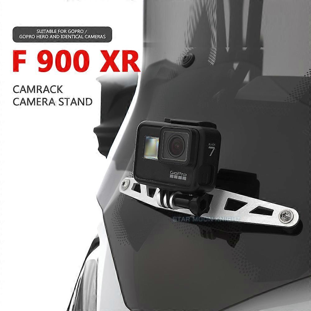 Motorcycle Holder Cam Camera Driving Recorder Bracket Front Camera Mount CamRack For BMW F900XR F 900 XR 2020 - 2022