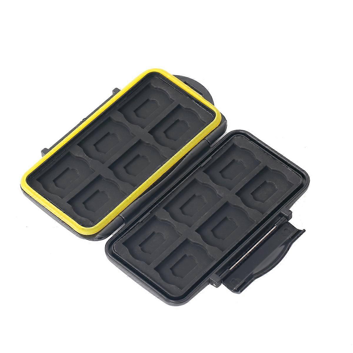 1 Pcs Le-48 Slots Memory Card Case, Card Holder For 12 Sd & 12 Tf YDW