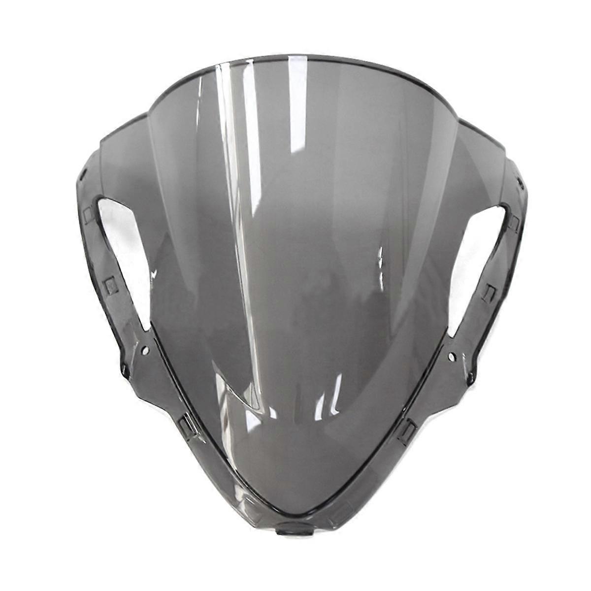 Motorcycle Front Windshield Windscreen Baffle Wind Deflectors for -6R ZX6R 6R 2023 2024 Gray