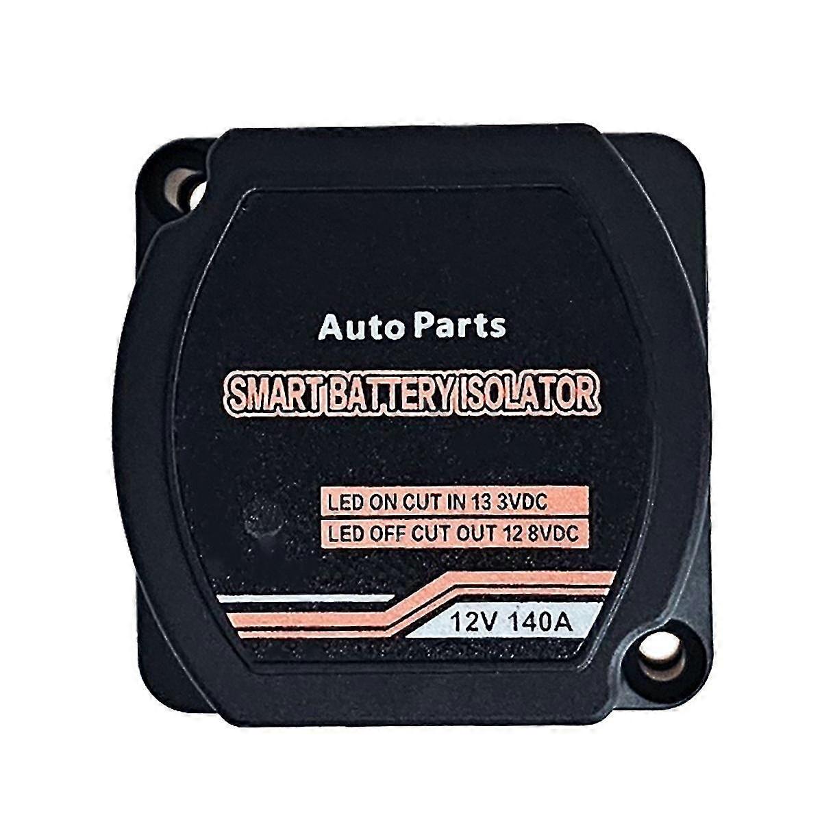 Izolator inteligent de baterie duală, releu sensibil la tensiune 12V 140A VSR, pentru toate terenurile auto, izolator dual de baterii pentru iahturi RV