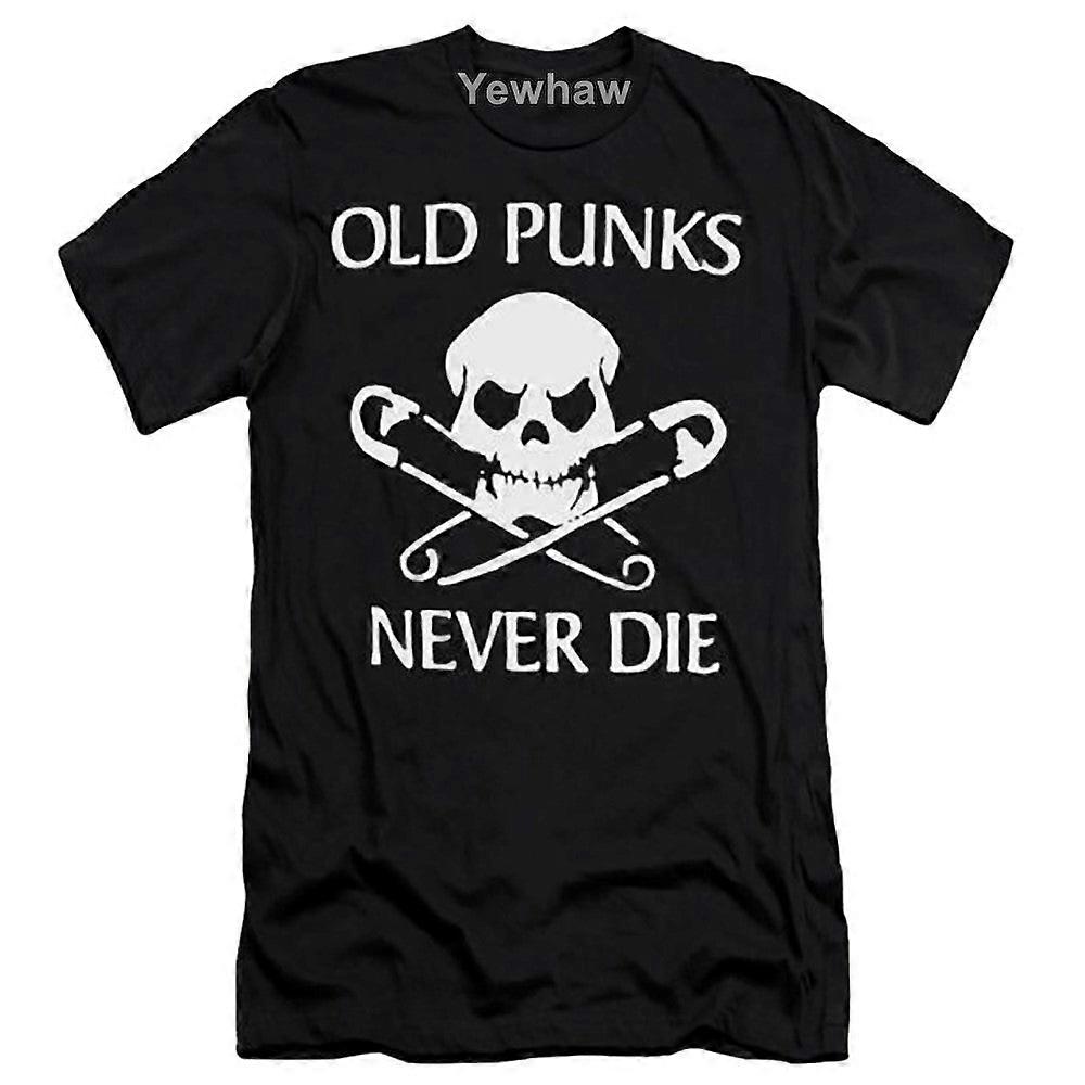 Old Punks Never Die & Punk T-shirt